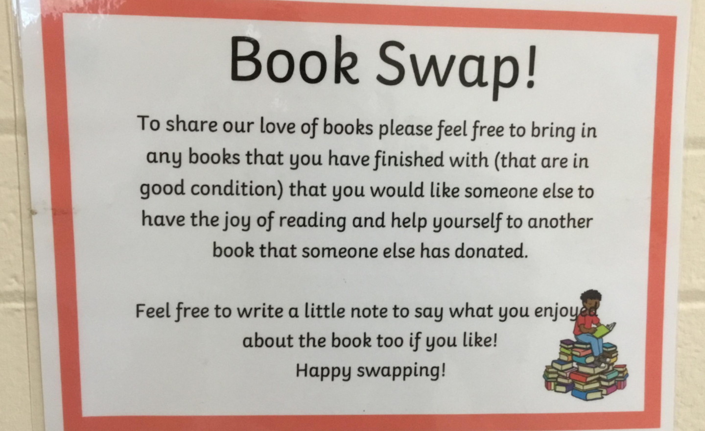 Image of Book Swap- sharing our love of reading