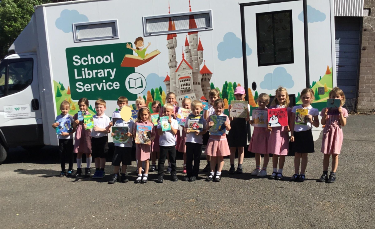 Image of Spreading our love of reading- Cross Fell's Library van visit